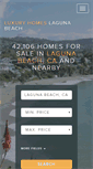 Mobile Screenshot of luxuryhomeslagunabeach.com